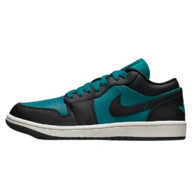 Nike Air Jordan 1 Low SE sneakers, black/green