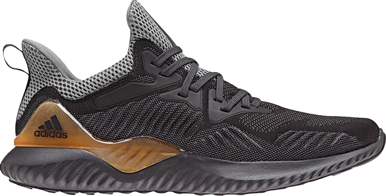 Adidas Alphabounce Beyond 'Grey Carbon' Sneakers, Gray