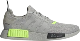 Adidas NMD_R1 'Signal Green' sneakers, gray