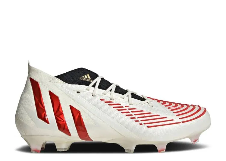 Adidas PREDATOR EDGE.1 FG 'OFF WHITE VIVID RED' sneakers, white