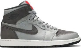 Air Jordan 1 Retro High Premium Gray Camo Sneakers, gray