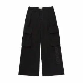 Honor The Gift Wide Leg Cargo Pant (Black)