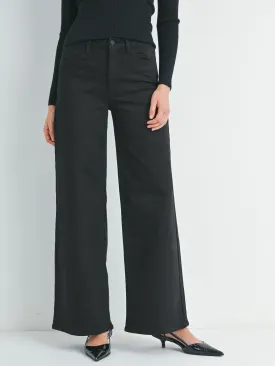 Just Black Denim : Palazzo Wide Leg Jean