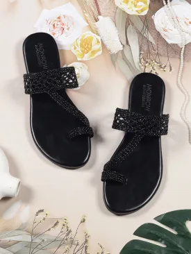 Lilah Black Flats