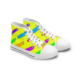 Skateboards Women's High Top Sneakers