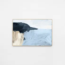 Winter Coast Blue 1 Canvas (62 x 42cm)